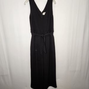 *Anthropologie Black Jumpsuit sz.  M